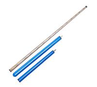 Ronyme Pezzi di Ricambio per Stecca da Biliardo Professionale in Legno, Stecca da Biliardo Segmentata, per Gioco, Bar, Casa, Allenamento, Principianti, Blu
