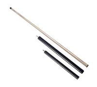 Ronyme Pezzi di Ricambio per Stecca da Biliardo Professionale in Legno, Stecca da Biliardo Segmentata, per Gioco, Bar, Casa, Allenamento, Principianti, Nero