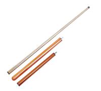 Ronyme Pezzi di Ricambio per Stecca da Biliardo Professionale in Legno, Stecca da Biliardo Segmentata, per Gioco, Bar, Casa, Allenamento, Principianti, Arancia