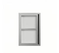 Ronyme Piastra Copriforo a Parete Robusto | Effetto Legno, Sportello D'ispezione a Scomparsa, da Incasso, Pannello di Accesso Invisibile, per Cartongesso, Insttori, 400x600mm