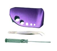 Ronyme Piastra di pressatura per da Pesca Accessori per Miglioramento delle Prestazioni Estetica Affidabile per utenti destrimani per P5, Viola