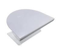 Ronyme Piastra di Rinforzo per Montaggio, Piastra di Montaggio con Staffa di Rinforzo AntiGraffio per con passacavo, Bianco