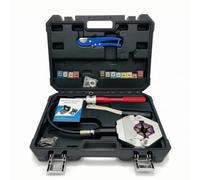 Ronyme Pinza Idraulica Manuale Climatizzazione Auto Crimpatrice per Tubi Pressa Oleodinamica con E Manici a Leva in Metallo Adatta a Garage Assistenza Mobile Servizi di Manutenzione, 7842L
