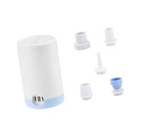 Ronyme Pompa elettrica compatta per Sacco sottovuoto con 5 ugelli, Universale, Leggera e Pratica, per materassini gonfiabili, Giocattoli da Piscina