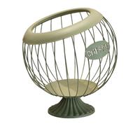 Ronyme Porta capsule di caffè di grande capacità, multiuso, resistente, in ferro, per capsule di caffè espresso, organizer per da per hotel, Verde