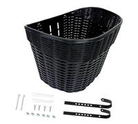 Ronyme Portabiciclette per Cestino Anteriore per Bicicletta Portabiciclette per Cestino Anteriore per Bicicletta Facile da installare per Fare in, Nero