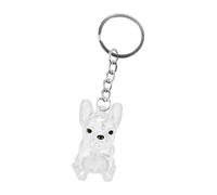 Ronyme Portachiavi a forma di cane, contenitore commemorativo per di animali domestici, regalo per amici, familiari, nonni e nonne, Bulldog Francese