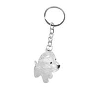 Ronyme Portachiavi a forma di cane, contenitore commemorativo per di animali domestici, regalo per amici, familiari, nonni e nonne, Golden Retriever