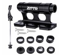 Ronyme Portaforcellone Bici Supporto Forcella Staffa Base Fermo in Alluminio CNC con Design Leggero E Resistente Piastra Piatta, Supporto Per Forcella Anteriore Singola Con Sgancio Rapido