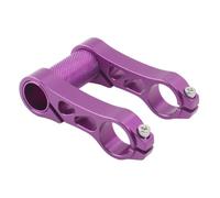 Ronyme Prolunghe per Manubrio per Bicicletta, Leggere e robuste, con Doppio Morsetto, estensori per Manubrio, Rialzo per Attacco Manubrio Bici, Viola