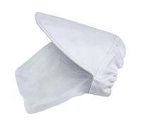 Ronyme Protezione da Campo per Cani Maschera per Coda di per Cani Copricapo per Animali Domestici Tieni Fuori l'erba e Le Mosche Protezione Comoda, White M