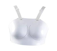 Ronyme Protezione per Il Petto per Karate, con Cinturino Regolabile, Ideale per Scherma E Sport, Contro I Colpi più Violenti, Donne XS 83-85 cm