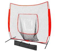 Ronyme Rete Allenamento Baseball Rete Pratica Baseball Rete Battuta Rete Lancio Bersaglio Zona Telaio Mirino per Tiri Fuori Bersaglio Restituzione Palle