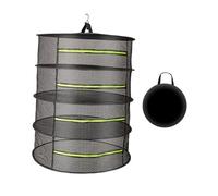 Ronyme Rete per Essiccazione Erbe aromatiche, Maglie appesa, Frutta e germogli, Versatile per gamberetti da Esterno con Cerniere, Contenitore per, 4 Strati