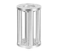Ronyme Riser di Altezza per Montatura Equatoriale, Accessori per telescopi astronomici, Colonna di Estensione di Ricambio Robusta e Professionale per EQ5, 200mm Argento