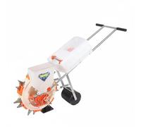 Ronyme Seminatrice Manuale Portatile Seminatrice Piantatrice Spandiconcime con Serbatoio Grande E Regolazione Della Profondità Adatta a Lavori Prolungati, L 23CM, 7-Ugelli