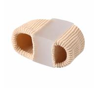 Ronyme Separatore in Nylon Flessibile, Color Carne, L | Connettore Centrale Traslucido, Separatore Sovrapposte, Comodo, Divaricatore per Alluce alluce deviato, Casa