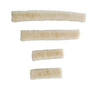 Ronyme Set di Copri-Naso per capezza per Cavalli, Accessori per briglie, Copri-Naso Imbottiti per Uso in, Beige