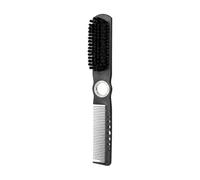 Ronyme Spazzola per Capelli con Setole Dense in Nylon per E lo Styling Quotidiano con Manico Contornato E Anello Circolare in Metallo per,