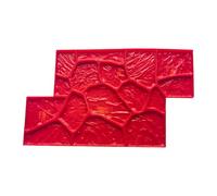 Ronyme Stuoia di cemento colata con texture di pietra realistica, Calcestruzzo stromatolite, Tappetino di stampaggio senza soluzione di continuità per, C