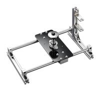 Ronyme Supporto Affilatore per Staffa Affilatrice Porta Sostegno per Rettifica Regolabile per Allineare E Bloccare con 34mm 25.4mm 22.3mm 20mm Adatto per Laboratorio Officina Legno Fai da Te