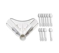 Ronyme Supporto angolare Portatile per Telaio Piscina, Raccordo Compatto Multiuso per Piscina, connettore angolare di Ricambio per Piscine da Giardino, 6 Cm