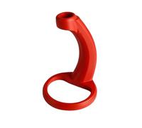 Ronyme Supporto Frullino Manuale Portautensile Frusta Base Rotonda Curvo Antigoccia in Plastica Salvaspazio per, Rosso, Supporto Per Sbattitore Portatile, Diametro 2,1 Cm