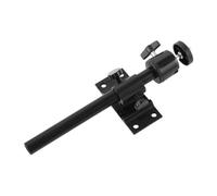 Ronyme Supporto per Lampada da Pesca con Supporto per Lampada Regolabile Portatile Multifunzionale Rimovibile Universale per Strumento da Pesca Notturna, Nero
