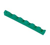 Ronyme Supporto per Stecche da Biliardo, Porta Stecche da Biliardo in Gomma a 6 Fori, per Club, Casa, Biliardo, Stecche da Biliardo, Canne da Pesca, Verde