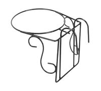 Ronyme Supporto per Vasi di Fiori per Ringhiera, Espositore per Bonsai, Fioriera per Decorazione da Giardino, Style C