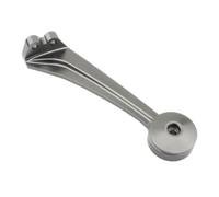 Ronyme Supporto Scarico Staffa Scarico Staffa Marmitta Staffa Supporto Marmitta Staffa Montaggio Scarico in Lega di Alluminio Resistente E Leggera con , Argento
