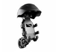 Ronyme Supporto Telefono Porta Cellulare Staffa Manubrio Custodia Impermeabile Visiera Parasole Fermo Sicuro Silicone, Supporto Per Telefono Da Bicicletta Con Cappuccio