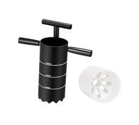 Ronyme Tagliabuchi da Golf Professionale con Impugnatura Rimovibile E Tazza Inclusa in Materiale Antideformazione per Creare Fori Regolabili su Prato E Verde, 4 inch Multi Hole