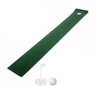 Ronyme Tappetino da Putt Golf Attrezzatura Allenamento Tappeto Putting Pendenza Nove Gradi Controllo Colpi Stabilità Migliorata