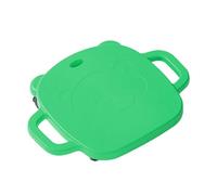 Ronyme Tavola da Gioco Sportiva con Maniglie per Bambini, educazione Fisica con rotelle per attività Indoor e Outdoor, Palestra, casa, Cortile, Verde