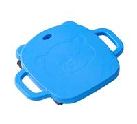 Ronyme Tavola da Gioco Sportiva con Maniglie per Bambini, educazione Fisica con rotelle per attività Indoor e Outdoor, Palestra, casa, Cortile, Blu