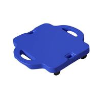 Ronyme Tavola Sportiva con rulli, Divertente per coordinazione ed Equilibrio, Ideale per Bambini Che vogliono sedersi a casa, a casa, in Giardino o in, Blu