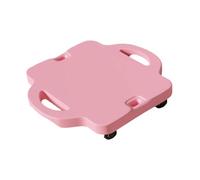 Ronyme Tavola Sportiva con rulli, Divertente per coordinazione ed Equilibrio, Ideale per Bambini Che vogliono sedersi a casa, a casa, in Giardino o in, Rosa