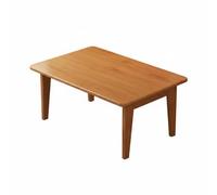 Ronyme Tavolino Pieghevole in Bambù con Superficie Resistente E Struttura Stabile per Tatami Stile Giapponese Adatto per Colazione Lettura E Lavoro, Marrone, 70 37 26.2cm