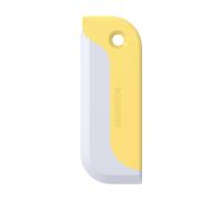 Ronyme Tergicristalli per Parabrezza, Auto, con Gancio per Appendere, Mini tergivetro per Piastrelle del Bagno, pareti e Pavimenti, Giallo