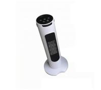 Ronyme Termo a Torre Ceramico Sicuro Termo a Torre con Telecomando Silenzioso Termosifone Elettrico per Bagno, Bianco