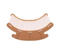 Ronyme Tiragraffi per Gatti, Tappetino rinfrescante, Comodo ed Elegante, Ideale per affilare Arti, Fare Esercizio, riposare e Giocare, Beige Kaki