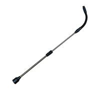 Ronyme Ugello da 24,4 Pollici con Asta telescopica Girevole a 360° Adatto per spruzzatore a Pompa Portatile Universale per la Pulizia dell'auto, Nero