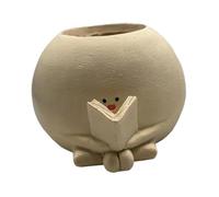 Ronyme Vaso da Fiori a Forma di Libro per Piante da Interno in Ufficio O a Casa