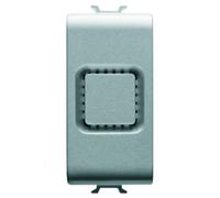 RONZATORE - 230V ac 50 Hz 8VA 70 dBA 1 METRO - 1 MODULO - TITANIO - CHORUS -...