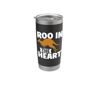 Roo nel cuore Kangoroo Bicchiere termico in acciaio inox doppia parete