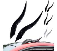 Roof Devil Horn Modification - 2025 New Car Roof Dragon Horn Modification, Universal Lovely Creative Devil 3D Horn Car Exterior Decor, Windproof&Waterproof,No-Drill Install For All Car (Black)