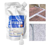 Roof Leak Sealant, Patching Tiles, Adhesive Quick Drying Liquid Glue with Sealing Function, Concrete Floor Crack Repair for Wall Deck Seam Maintenance and Home Leak Fixing