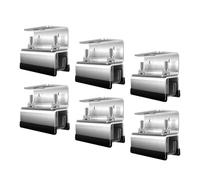 Roof Rack Mount Kits, Roof Mount Kit,304 Stainless Steel Van Roof Rack Rack Brackets for ProMaster, Boxer, Ducato, Jumper (6)