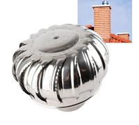 Roof Ventilator Automatic Silent Stainless Steel Pipefit Roof Ventilating Fan Wind Turbines Air Vent Attic Ventilator
